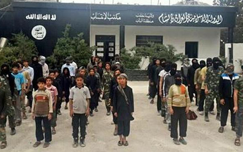 Một trường đào tạo chiến binh nhí của khủng bố IS