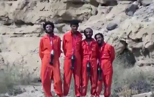 IS bắt tù nhân đeo đạn cối vào cổ trong vụ hành quyết dã man ở Yemen