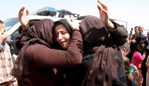 Các cô gái Yazidi được tự do sau một thời gian rơi vào tay IS