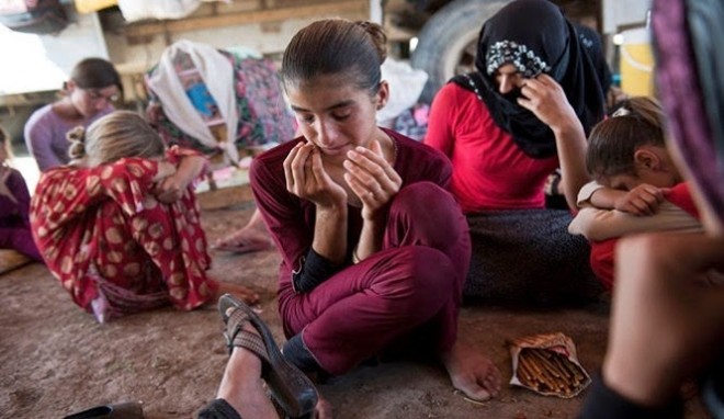 Nhiều trẻ em người thiểu số Yazidi cũng trở thành nạn nhân của khủng bố IS