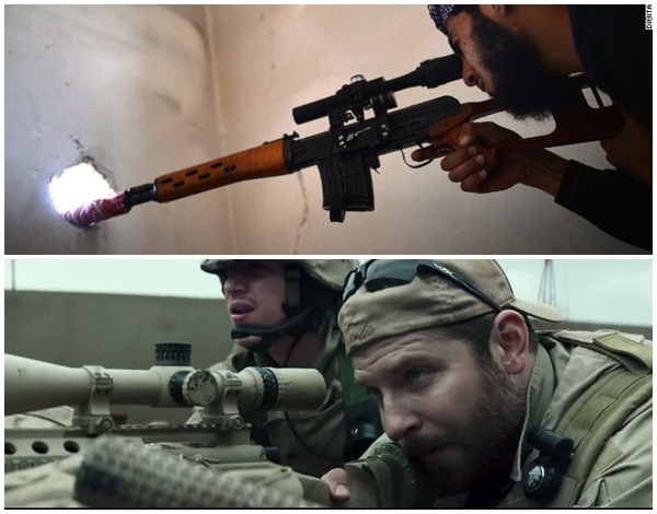 Khủng bố IS đã tung video khoe lính bắn tỉa nhằm so kè với huyền thoại bắn tỉa Mỹ