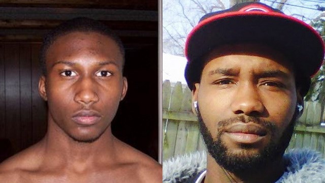 Hasan Edmonds (trái) và Jonas Edmonds (phải)-hai kẻ định gia nhập khủng bố IS 
