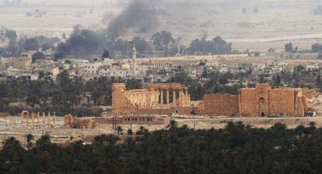 Nga không kích dữ dội Palmyra, tiêu diệt hơn 100 phiến quân IS