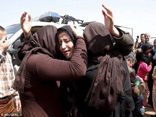 Nhiều phụ nữ Yazidis còn nằm trong tay nhóm khủng bố IS 