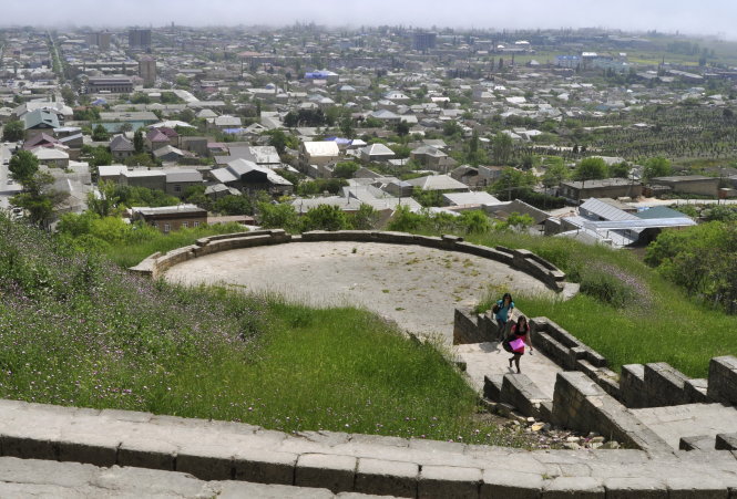 Pháo đài cổ Naryn-Kala, nơi xảy ra vụ xả súng