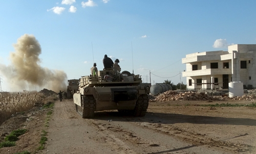 Quân đội Iraq ở Jweba, phía đông Ramadi