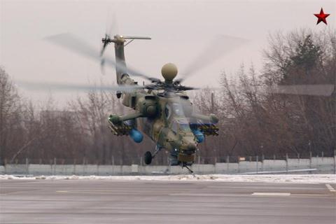 Trực thăng Mi-28N với tên lửa Ataka khiến khủng bố IS khiếp sợ 