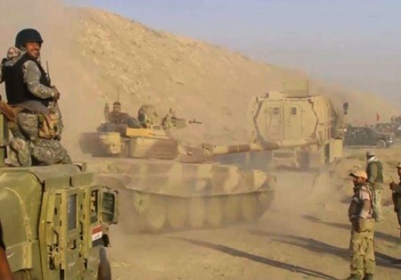 Quân đội và dân quân Iraq bảo vệ thị trấn Khalidyah