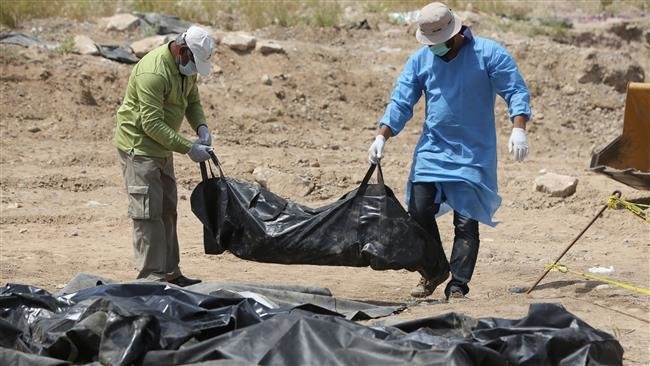 Các thi thể nạn nhân bị khủng bố IS được tìm thấy 