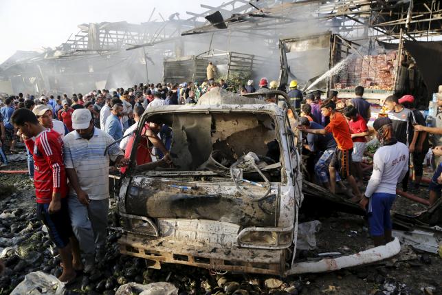 Khủng bố IS nhận trách nhiệm về một vụ đánh bom xảy ra tại khu chợ thực phẩm nổi tiếng tại thủ đô Baghdad