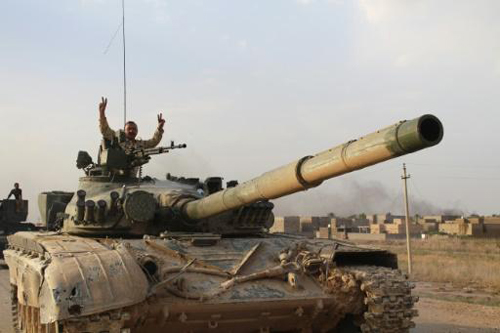 Quân đội Iraq chiếm giữ một trong ba thị trấn có đông dân nhất tỉnh Anbar
