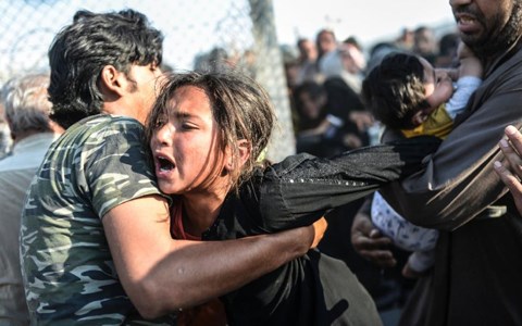 Hàng nghìn người dân đã tháo chạy khỏi tổ chức khủng bố IS 