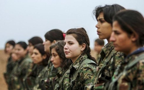 Lực lượng dân quân người Kurd (YPG) đứng ở tuyến đầu trong cuộc chiến chống khủng bố IS 