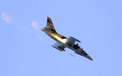Một máy bay chiến đấu của Syria 