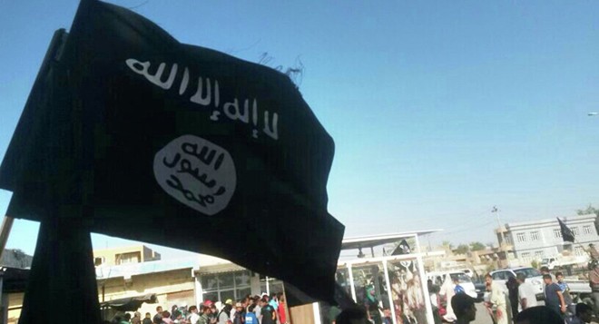 Lá cờ của tổ chức Nhà nước Hồi giáo tự xưng (khủng bố IS)