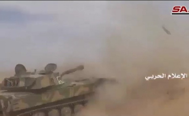 Giao tranh ác liệt giữa nhóm khủng bố IS và quân đội Syria tại Palmyra