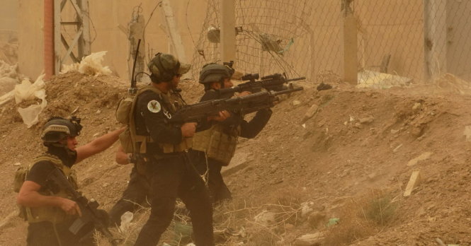 Quân đội Iraq bao vây lực lượng khủng bố IS tại thành phố Ramadi