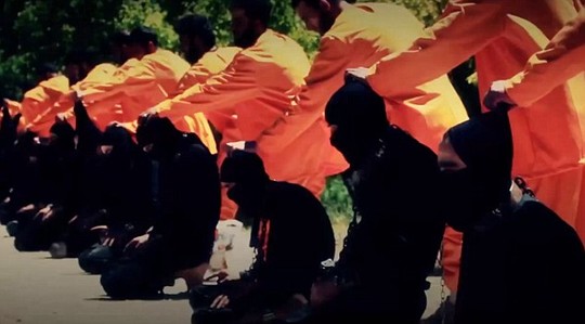 Phiến quân Hồi giáo Jaysh al-Islam xem đây là hình phạt cho những gì khủng bố IS đã làm