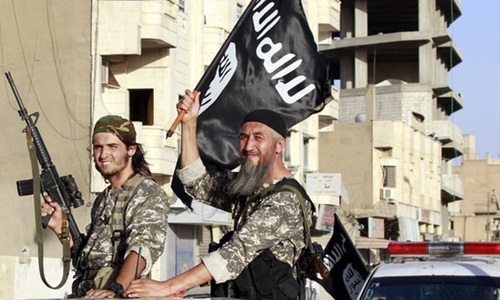 Khủng bố IS  tại thành phố Raqqa, Syria