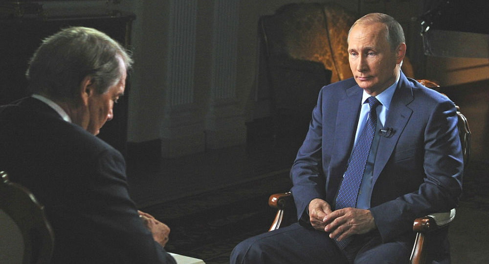 Tổng thống Nga Putin trong cuộc phỏng vấn với kênh CBS, Mỹ