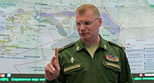 Phát ngôn viên Bội Quốc phòng Nga Igor Konashenkov