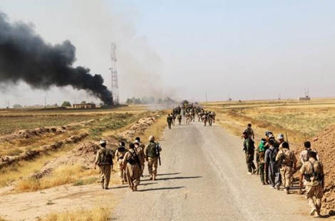 Lực lượng người Kurd giành lại 10 ngôi làng ở Bắc Iraq từ tay khủng bố IS 