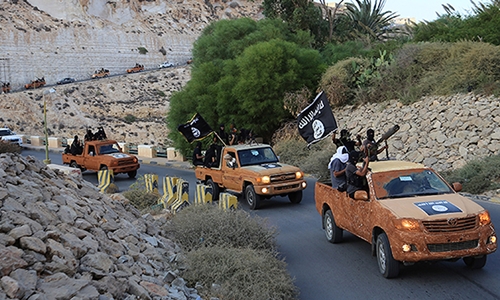 Khủng bố IS ở Derna, phía đông Libya