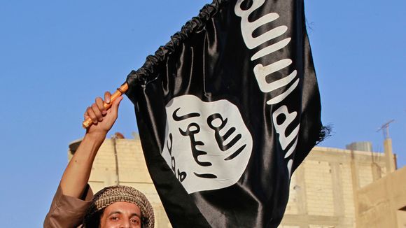 Lá cờ của khủng bố IS tại Syria