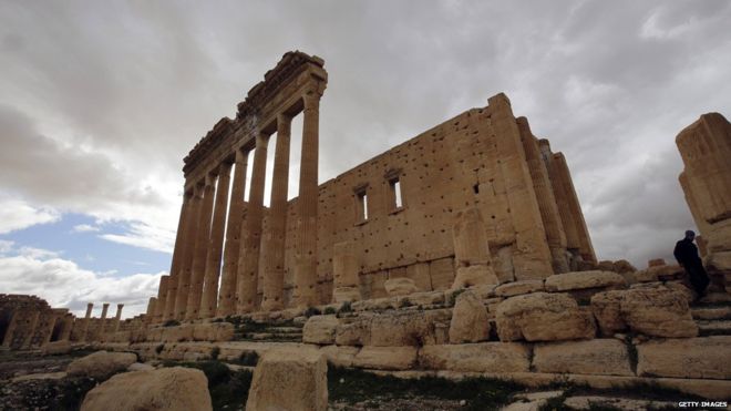 Ngôi đền cổ La Mã Bel trước khi bị khủng bố IS phá hủy