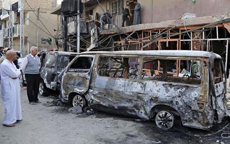 Nhà máy sản xuất bom xe lớn nhất của tổ chức khủng bố IS bị tiêu diệt