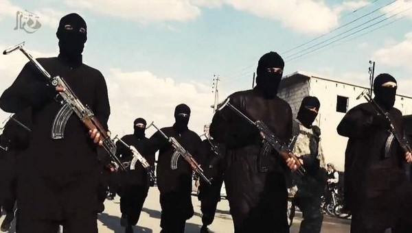 Những tay súng thuộc tổ chức khủng bố IS 