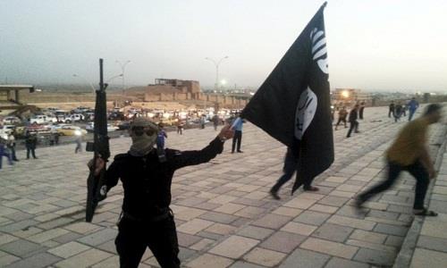 Phiến quân khủng bố IS giương cờ tại thành phố Mosul, Iraq