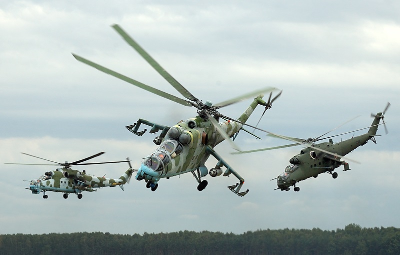 Trực thăng tấn công Mi-24 của Nga 