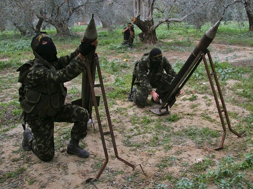 Tên lửa của Lữ đoàn Thánh chiến Hồi giáo ở Dải Gaza nhắm vào Israel