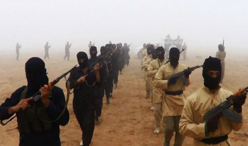 Các tay súng thuộc tổ chức khủng bố IS