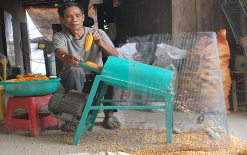Ông Chu Văn Quỳnh đã chế tạo ra nhiều loại nông cụ tiện ích giúp bà con nông dân tăng năng suất, hiệu quả công việc