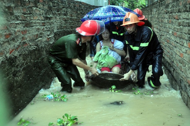 Lũ lụt ở Quảng Ninh
