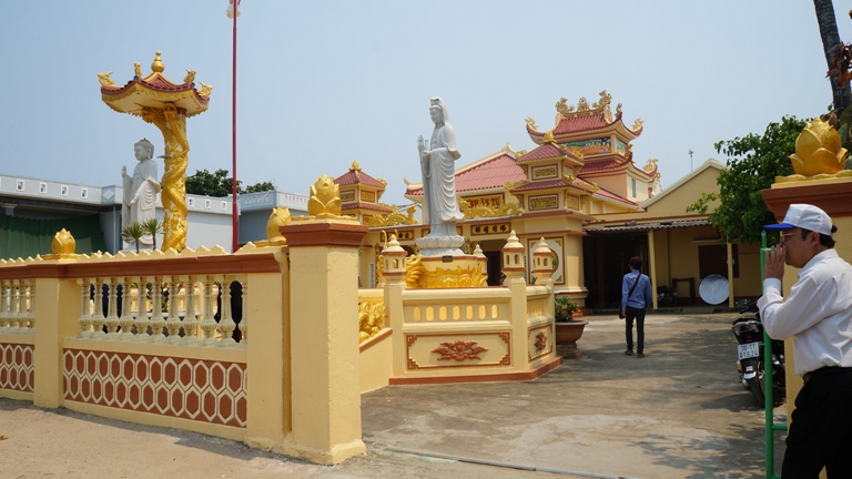 chùa Vĩnh Ân trên đảo Lý Sơn