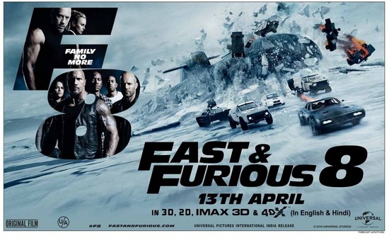 Choáng ngợp với những bối cảnh ‘phát nổ’ hoành tráng trong Fast and Furious 8
