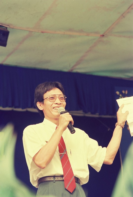 Tên tuổi nhà báo Lại Văn Sâm gắn liền với chương trình SV 96 