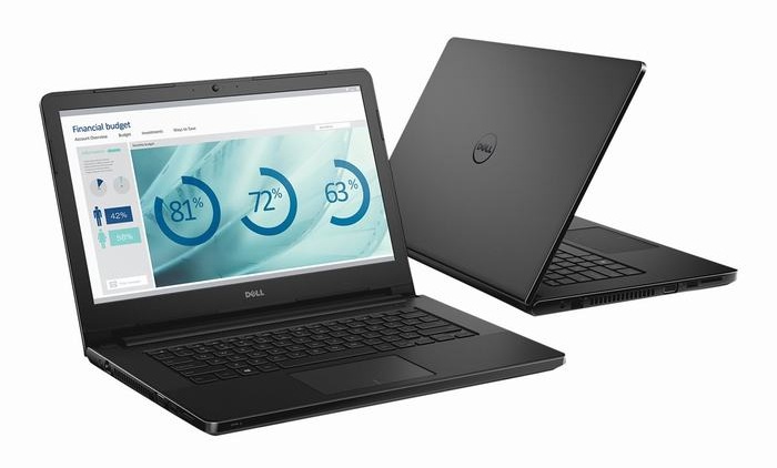 Laptop Dell Inspiron 14 3000 Series 3458 70073955 có thiết kế gọn nhẹ, khỏe khoắn