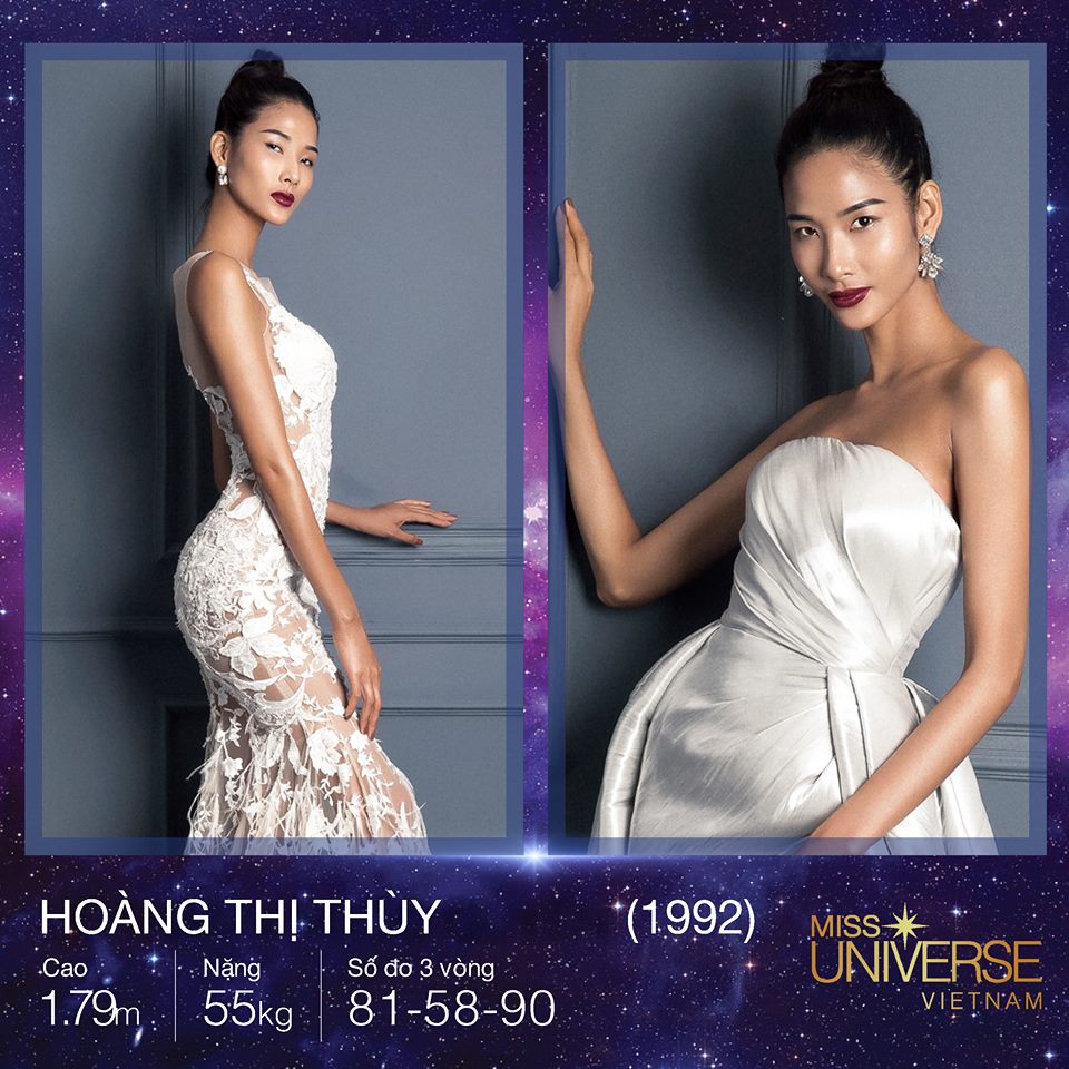 Hoàng Thùy chính thức tham dự Hoa hậu Hoàn vũ 2017