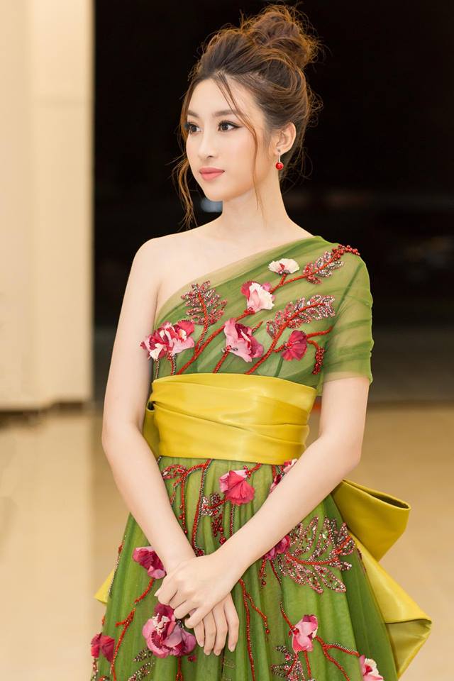 Hoa hậu Đỗ Mỹ Linh đẹp như hoa trong lần xuất hiện gần đây nhất