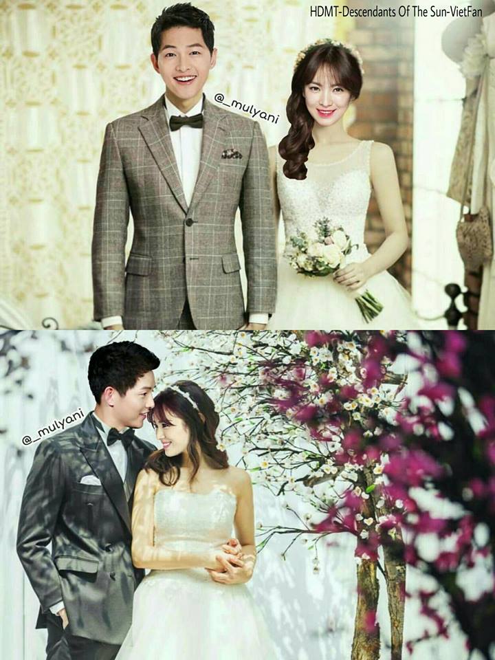 Những viễn cảnh được gợi ra về đám cưới của Song Joong Ki và Song Hye Kyo