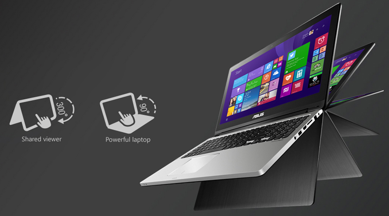 Laptop core i5 Asus TP500LN cấu hình manh mẽ, thiết kế sang trọng, nổi bật trong dịp khuyến mãi 30/04 tại Thế Giới Di Động