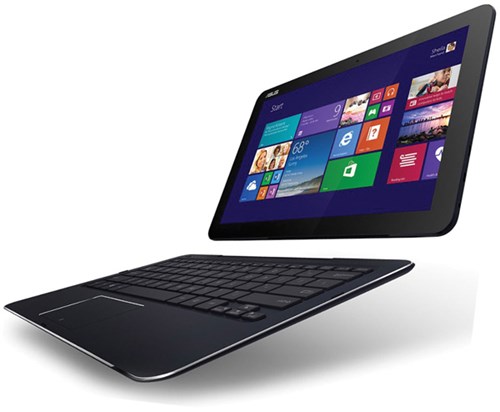 Laptop giá rẻ Asus T300 Chi ấn tượng với thiết kế màn hình cảm ứng rời