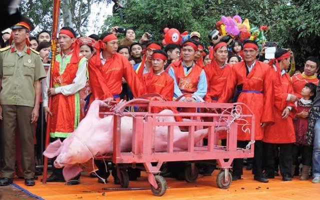 Lễ hội chém lợn làng Ném Thượng lại khiến Bắc Ninh ‘đau đầu’