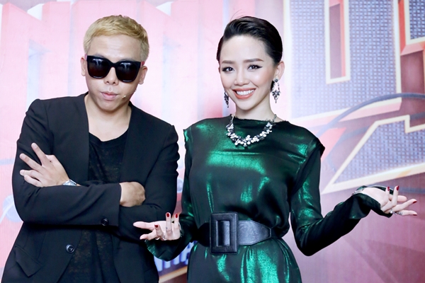 Tóc Tiên - Hoàng Touliver cùng làm giám khảo trong chương trình Tài năng DJ