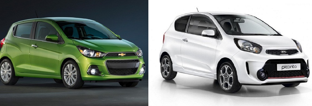 So sánh Kia Morning và Chevrolet Spark 2016