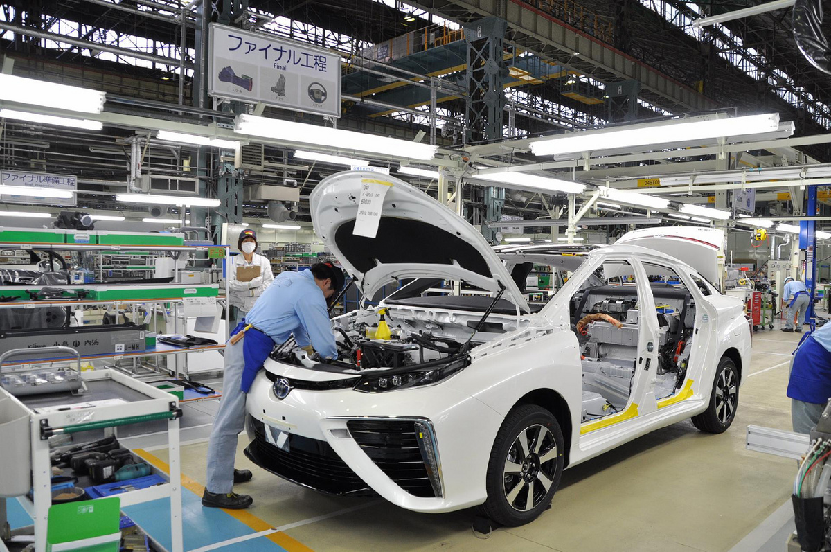 Sản xuất tinh gọn chính là chiến lược sản xuất dựa vào kĩ thuật của hệ thống sản xuất Toyota